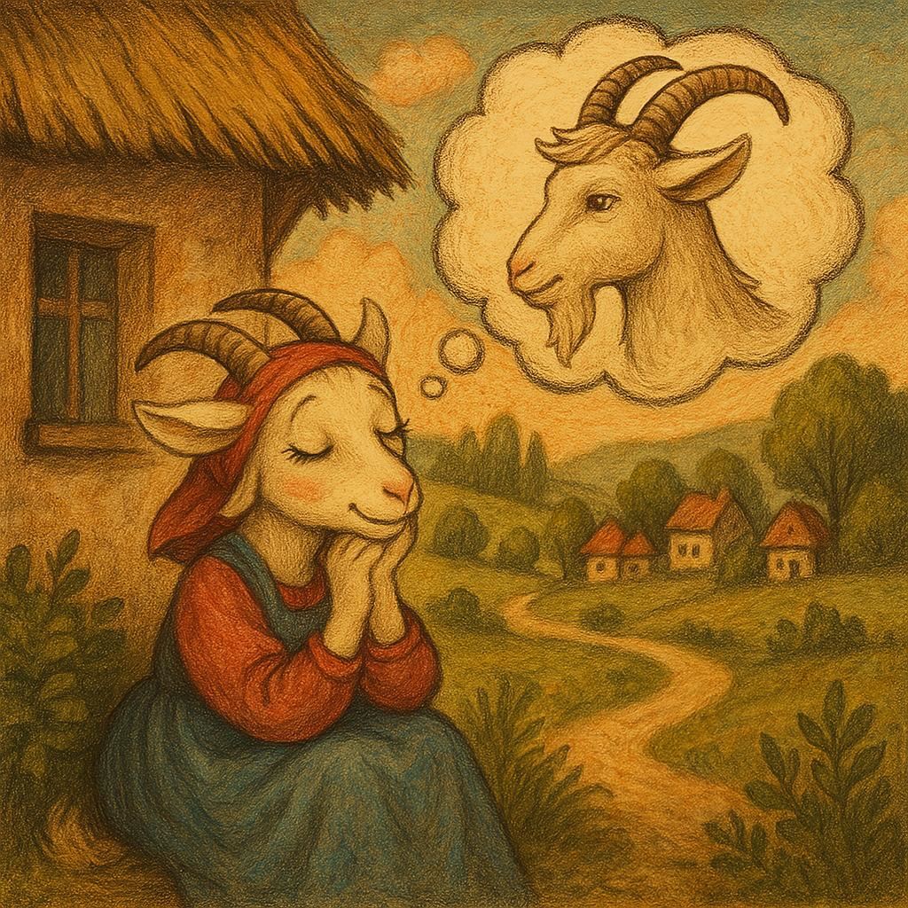 BAJKI Z MORAŁEM 17 bajki z morałem Bajka o pewnej kozie Konrad Dziennik