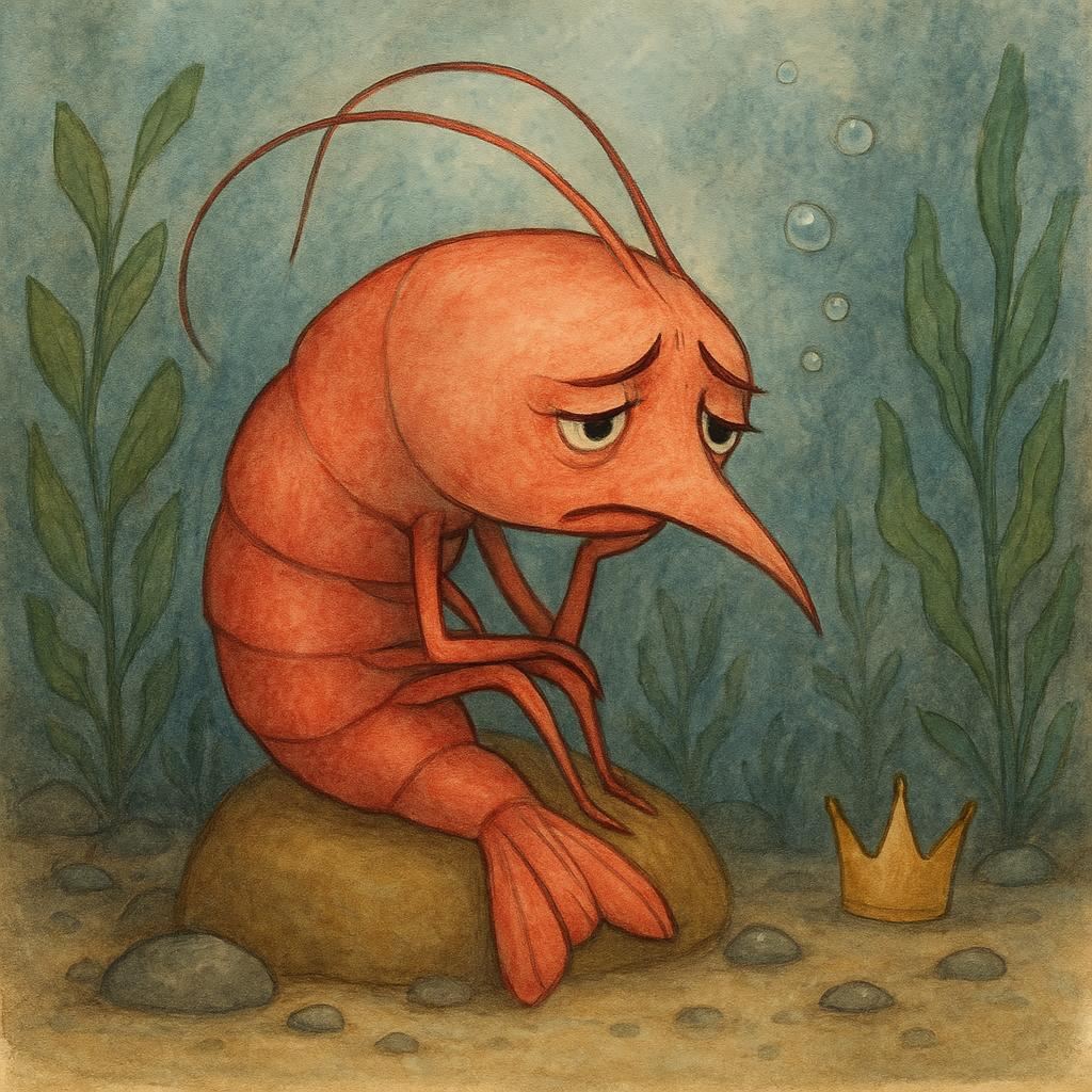 BAJKI Z MORAŁEM 15 bajki z morałem Bajka o pewnej krewetce Konrad Dziennik