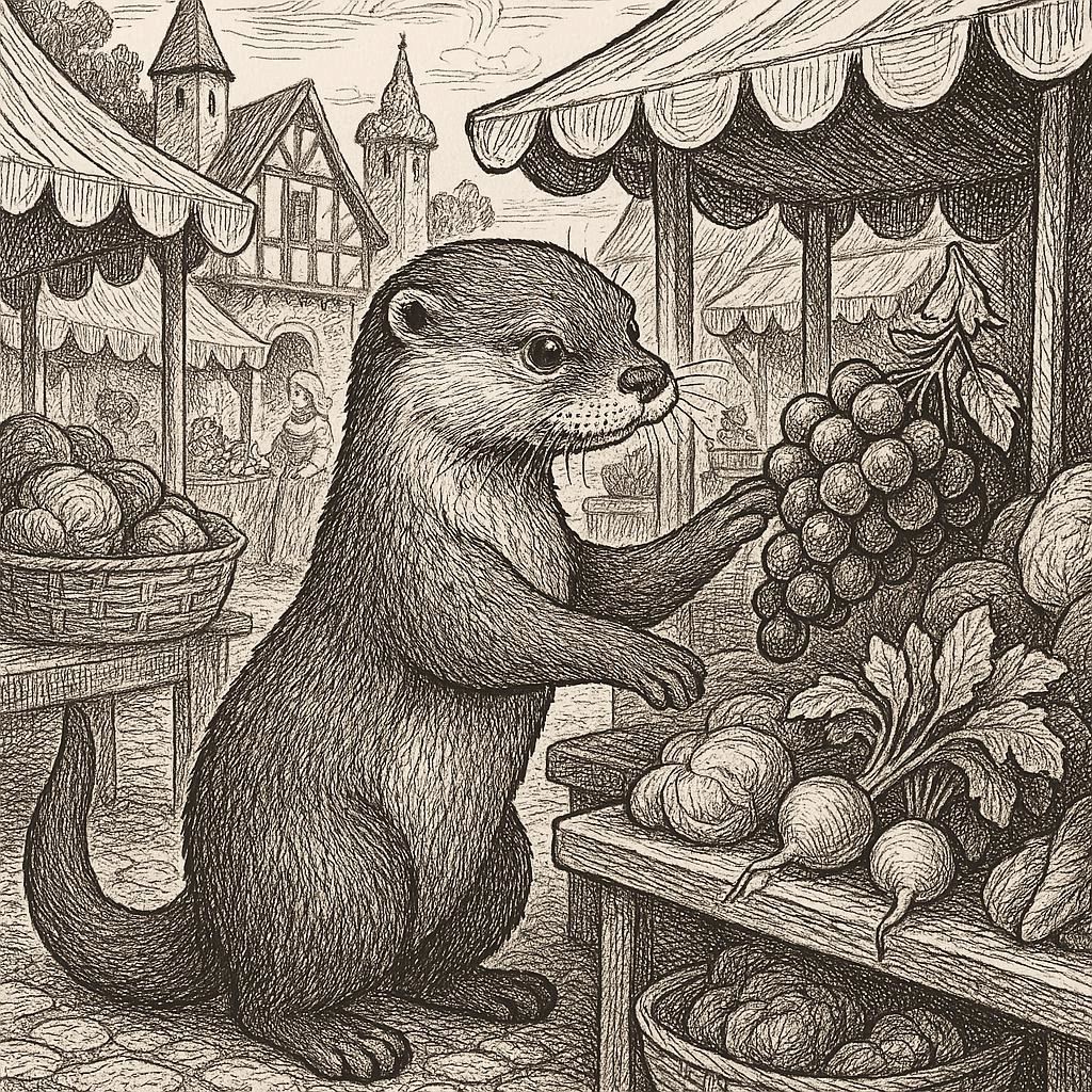 BAJKI Z MORAŁEM 19 bajki z morałem Bajka o pewnej wydrze Konrad Dziennik