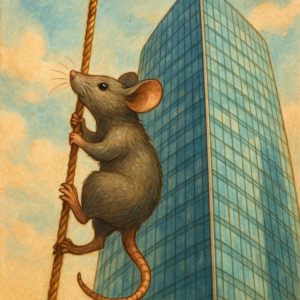 BAJKI Z MORAŁEM 13 bajki z morałem Bajka o szczurze co wspina się po sznurze Konrad Dziennik